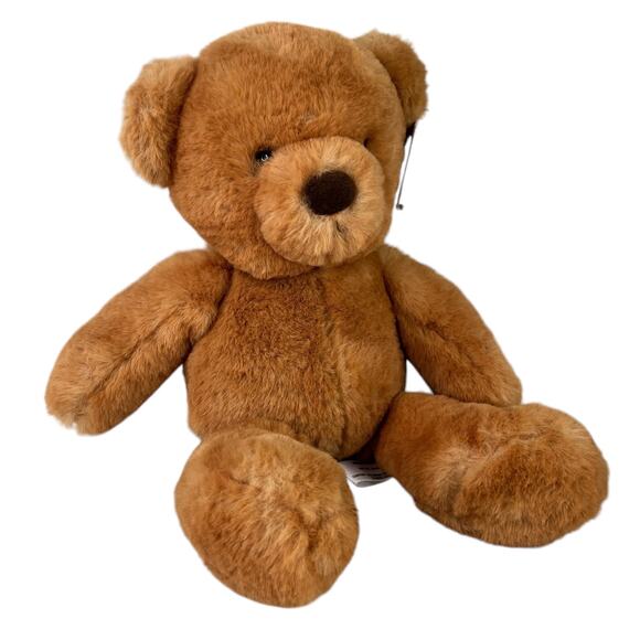 Aurora Softie Bear Plush Stuffed Animal Snuggly 13" New - Picture 1 of 12